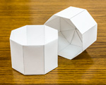 A4コピー用紙で作る八角形の小物入れ
