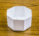 A4コピー用紙で作る八角柱