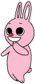 投げるうさうさ