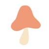 きのこ（赤）