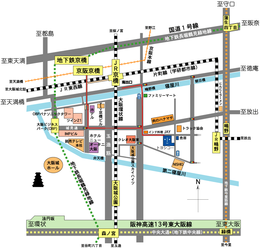 トヨシコーの地図