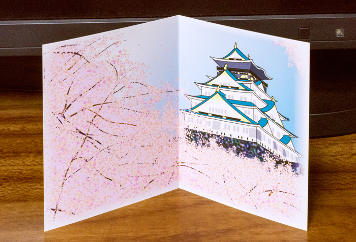 スタンド絵はがき用紙：ご利用例の写真2