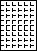 A4白紙 縦10面×横6面=60面-図