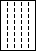 A4白紙 縦長5面-図