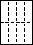 A4白紙 縦2面×横4面=8面-図