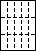 A4白紙 縦3面×横5面=15面-図