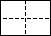 A3白紙４面　ミシン目用紙－図