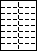 A4白紙 縦8面×横2面=16面 ミシン目用紙-図